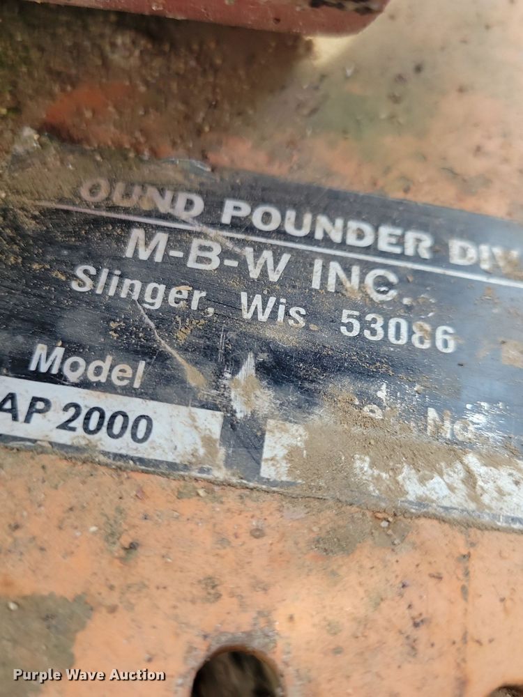 image for item KA9865 (4) plate compactors