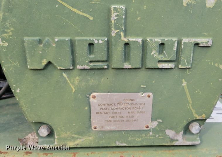 image for item KA9865 (4) plate compactors