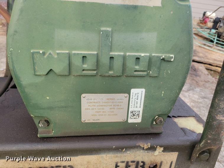 image for item KA9865 (4) plate compactors