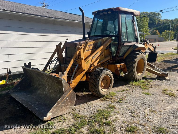 image for item LC9037 1988 Case 580K backhoe