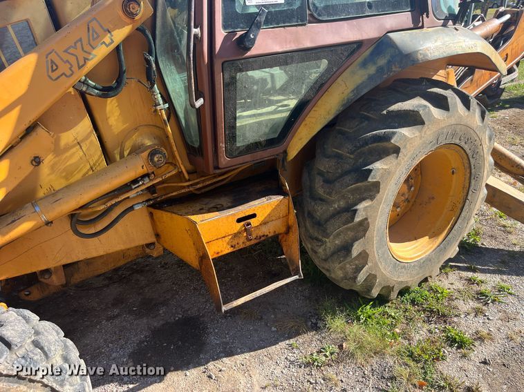 image for item LC9037 1988 Case 580K backhoe