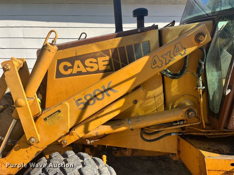 image for item LC9037 1988 Case 580K backhoe
