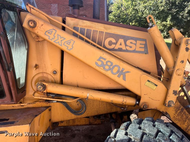 image for item LC9037 1988 Case 580K backhoe