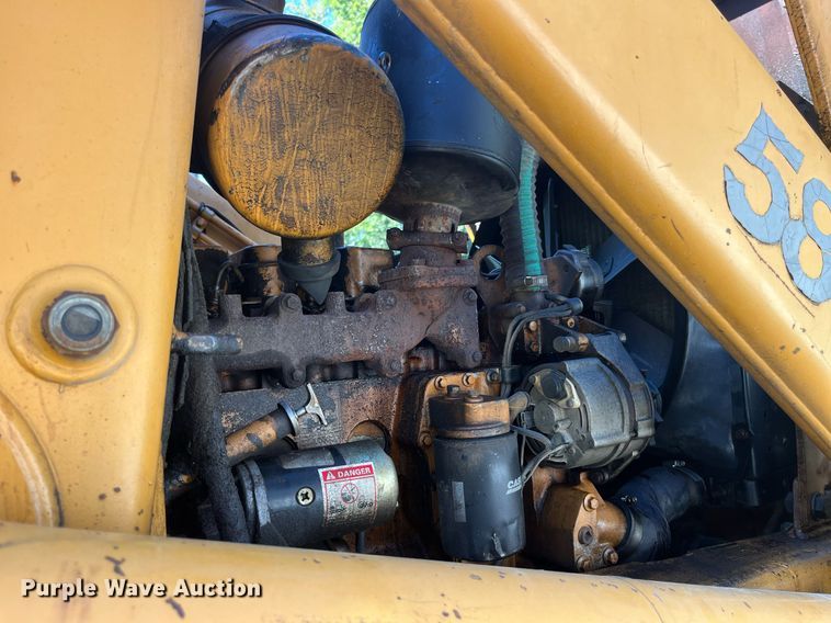 image for item LC9037 1988 Case 580K backhoe
