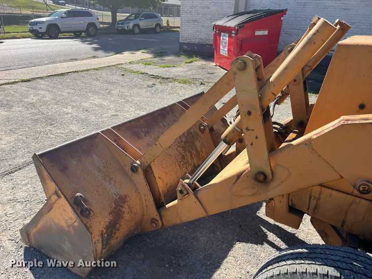 image for item LC9038 Case 580 backhoe