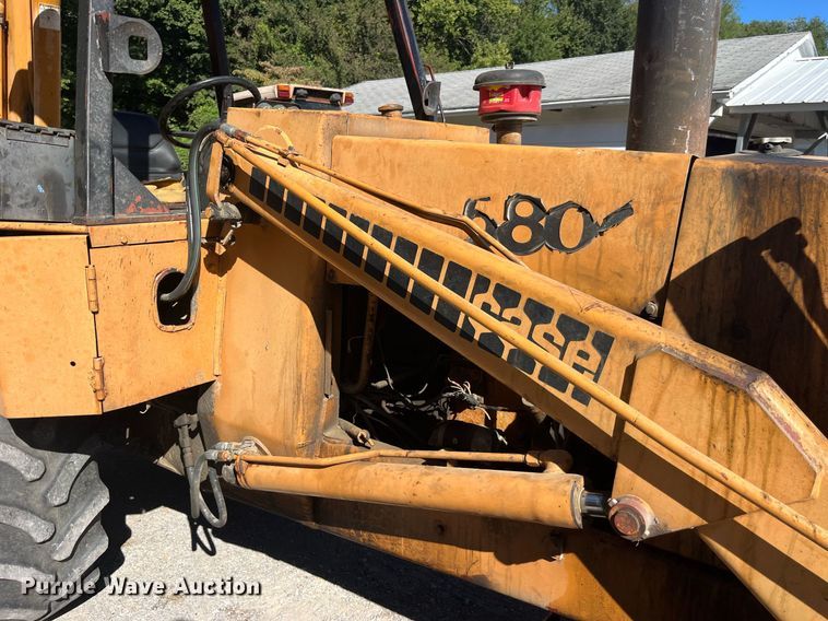 image for item LC9038 Case 580 backhoe