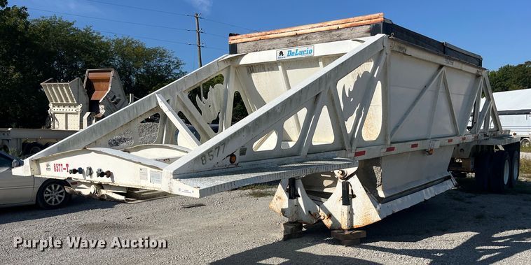 image for item LC9043 2014 DeLucio bottom dump trailer