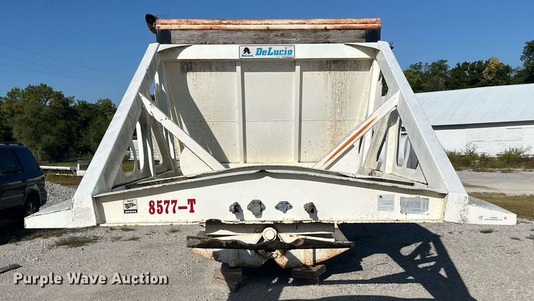 image for item LC9043 2014 DeLucio bottom dump trailer