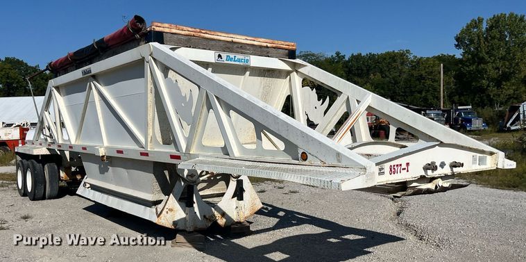 image for item LC9043 2014 DeLucio bottom dump trailer