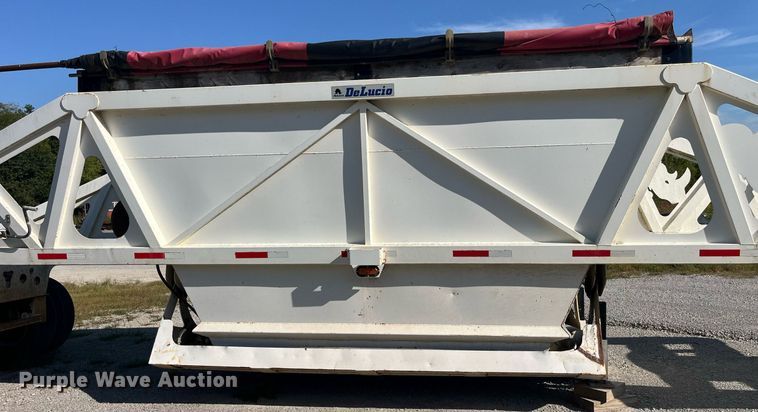 image for item LC9043 2014 DeLucio bottom dump trailer