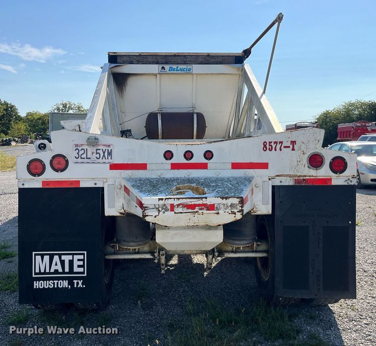 image for item LC9043 2014 DeLucio bottom dump trailer