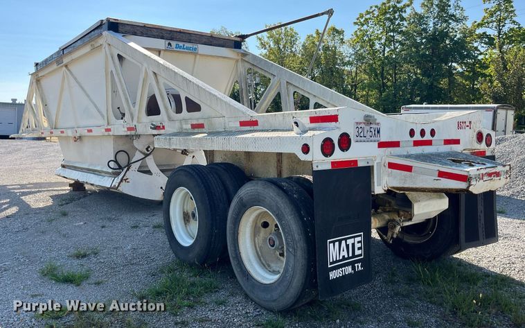 image for item LC9043 2014 DeLucio bottom dump trailer
