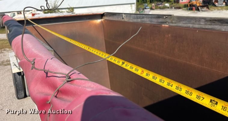 image for item LC9043 2014 DeLucio bottom dump trailer