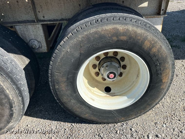 image for item LC9043 2014 DeLucio bottom dump trailer