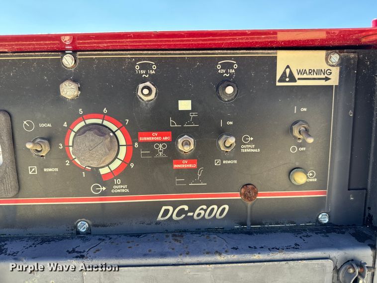 image for item LF9991 (4) Lincoln Electric DC600 welders