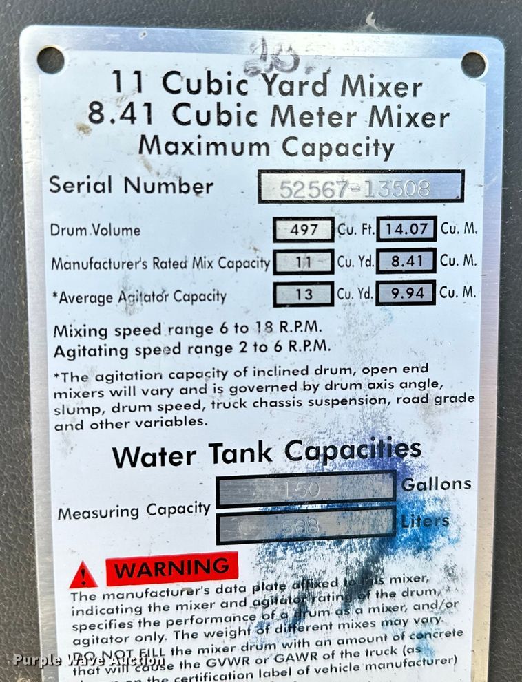 image for item LF9999 1999 Sterling L-Line ready mix truck