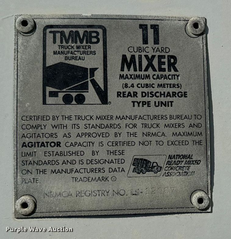 image for item LG9000 2000 Sterling L-Line ready mix truck