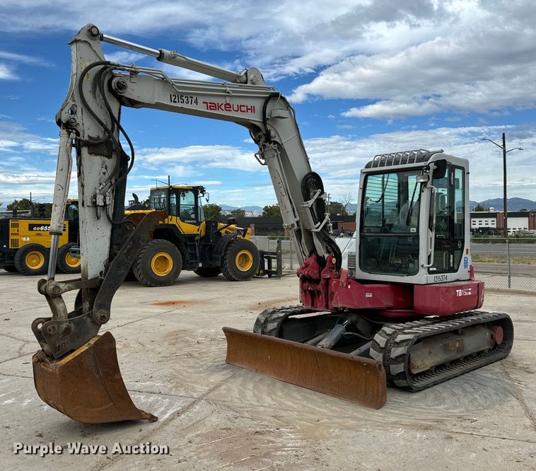 image for item LG9006 2011 Takeuchi TB180 FR mini excavator