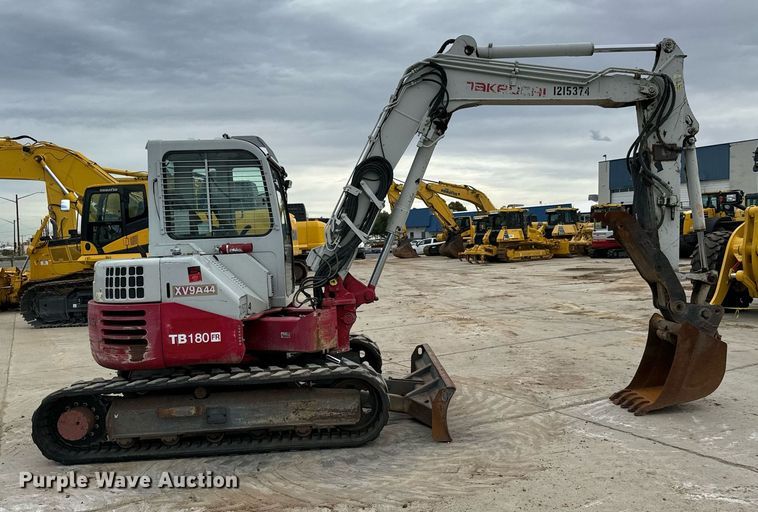 image for item LG9006 2011 Takeuchi TB180 FR mini excavator