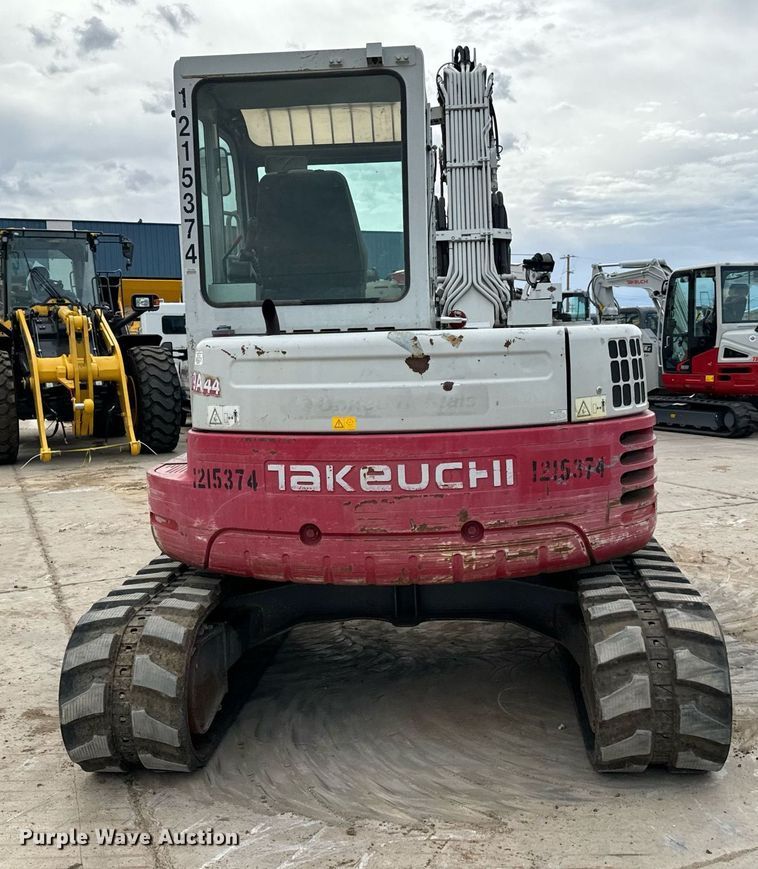 image for item LG9006 2011 Takeuchi TB180 FR mini excavator
