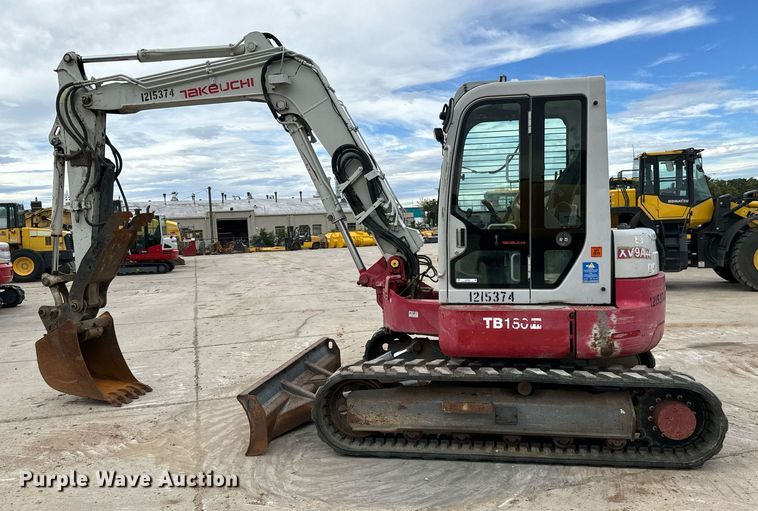 image for item LG9006 2011 Takeuchi TB180 FR mini excavator