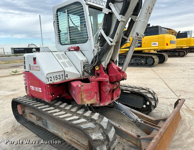 image for item LG9006 2011 Takeuchi TB180 FR mini excavator