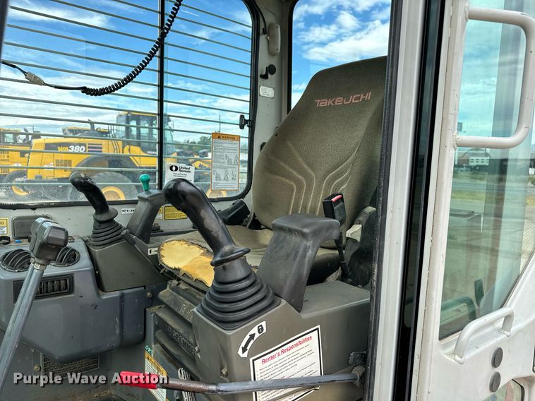 image for item LG9006 2011 Takeuchi TB180 FR mini excavator