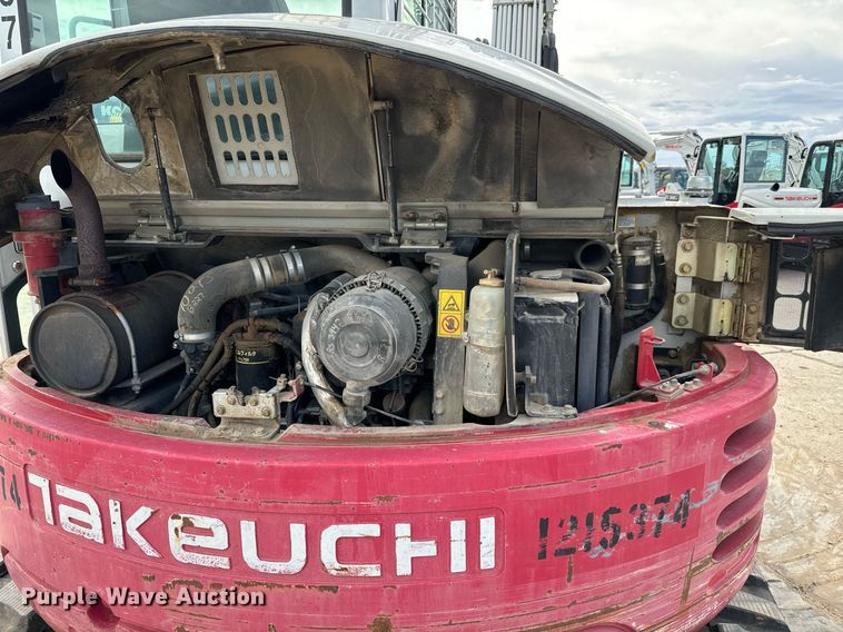 image for item LG9006 2011 Takeuchi TB180 FR mini excavator