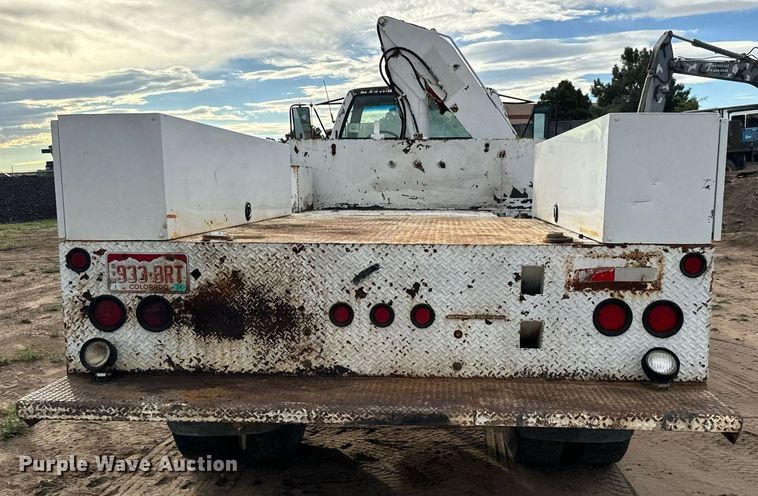 image for item LG9013 1991 GMC TopKick C6500 crane truck