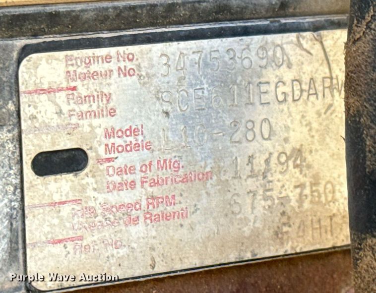 image for item LG9018 1995 Ford Aeromax L9000 fuel / lube truck