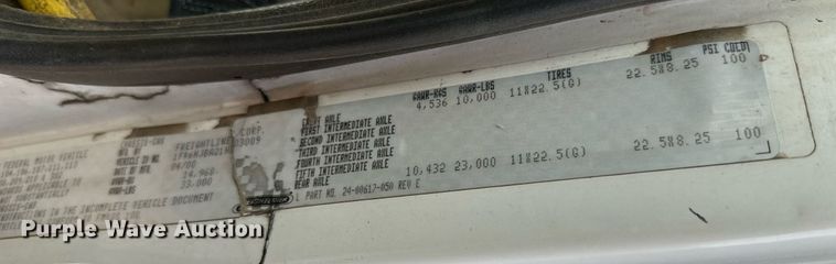 image for item LG9029 2001 Freightliner  FL70 dump flatbed truck