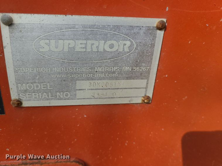 image for item LJ9347 Superior 30X60STK conveyor