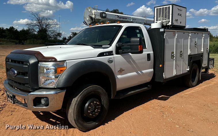 image for item MV9052 2015 Ford F550 Super Duty XL utility / service truck