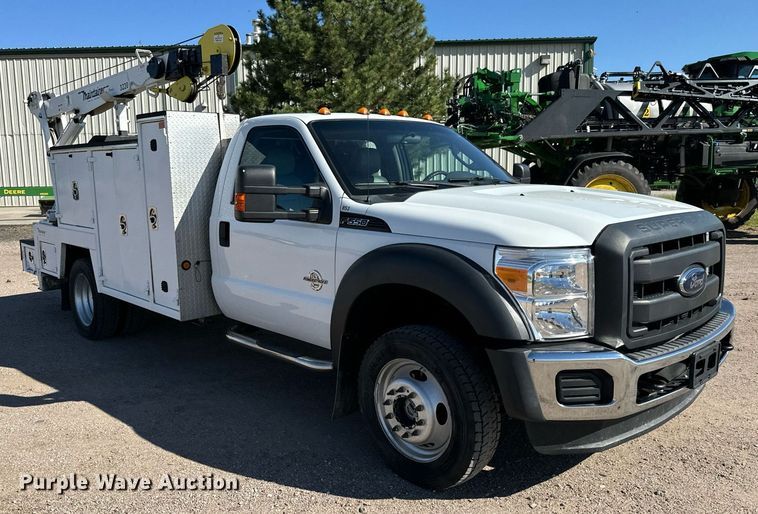 image for item MV9076 2012 Ford F550 Super Duty XL utility / service truck