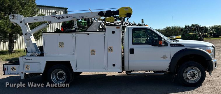 image for item MV9076 2012 Ford F550 Super Duty XL utility / service truck