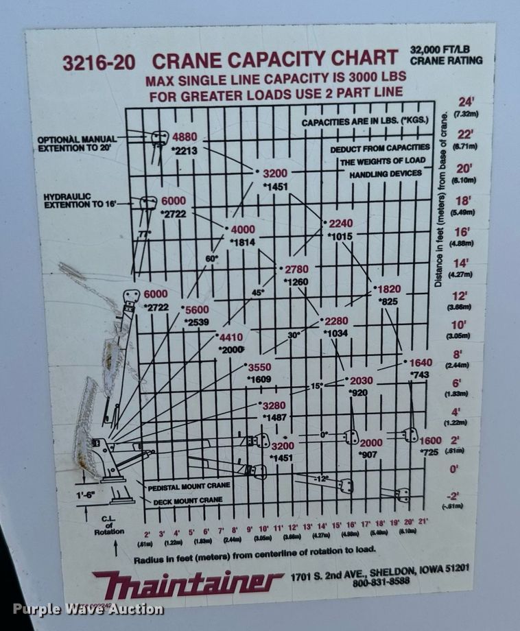 image for item MV9076 2012 Ford F550 Super Duty XL utility / service truck