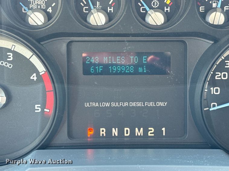 image for item MV9076 2012 Ford F550 Super Duty XL utility / service truck