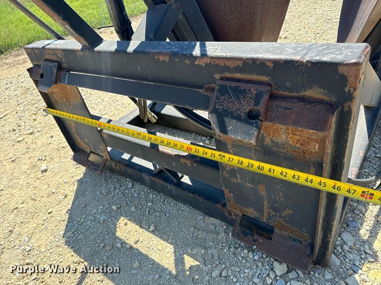 image for item MV9086 Shop built  skid steer tree spade