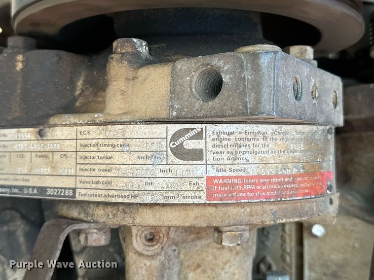 image for item MV9126 1984 Ford 9000 dump truck