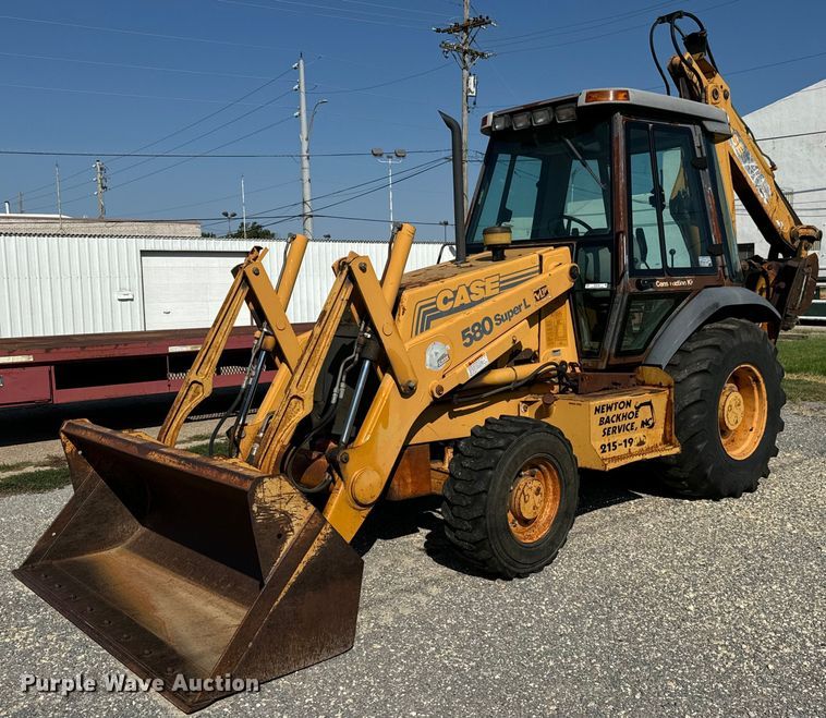 image for item MV9128 1998 Case 580 Super L backhoe