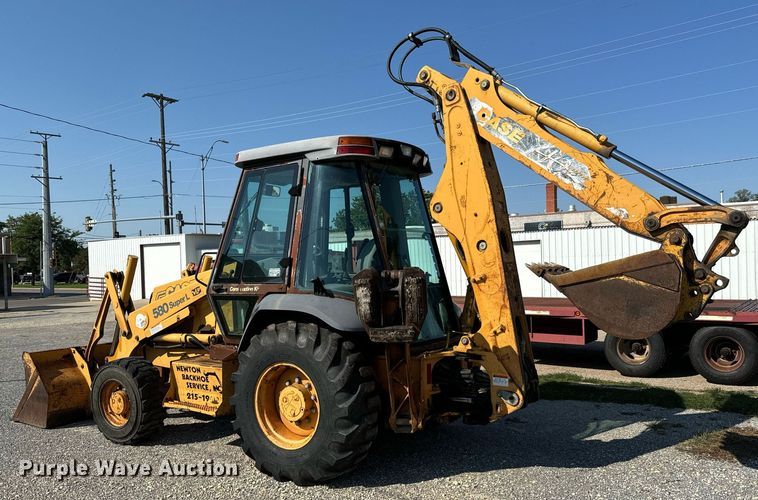 image for item MV9128 1998 Case 580 Super L backhoe