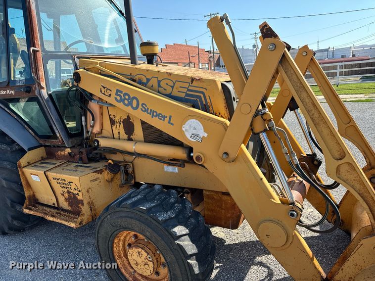 image for item MV9128 1998 Case 580 Super L backhoe