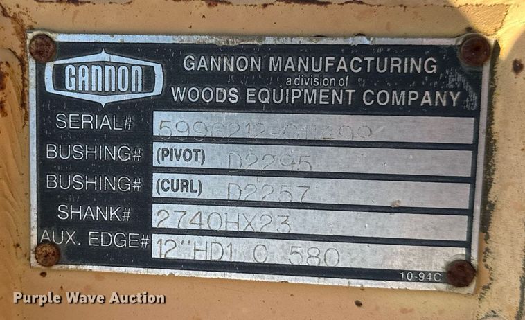 image for item MV9128 1998 Case 580 Super L backhoe