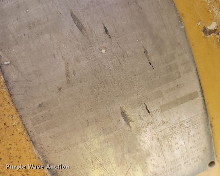 image for item NX9074 Caterpillar SR-4 generator