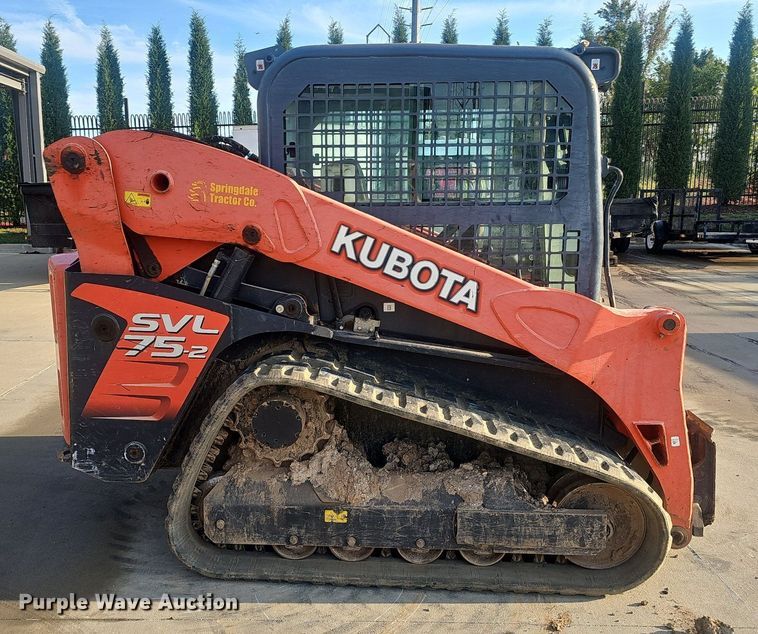image for item NX9126 2015 Kubota  SVL 75-2 tracked skid steer loader
