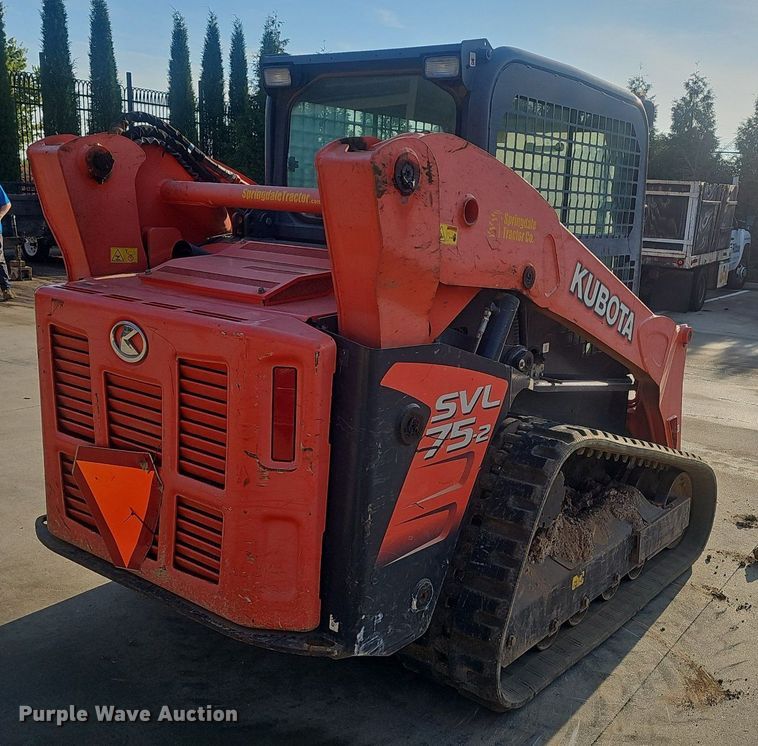 image for item NX9126 2015 Kubota  SVL 75-2 tracked skid steer loader