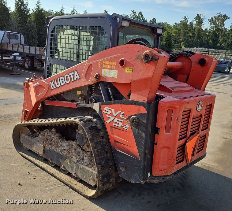 image for item NX9126 2015 Kubota  SVL 75-2 tracked skid steer loader