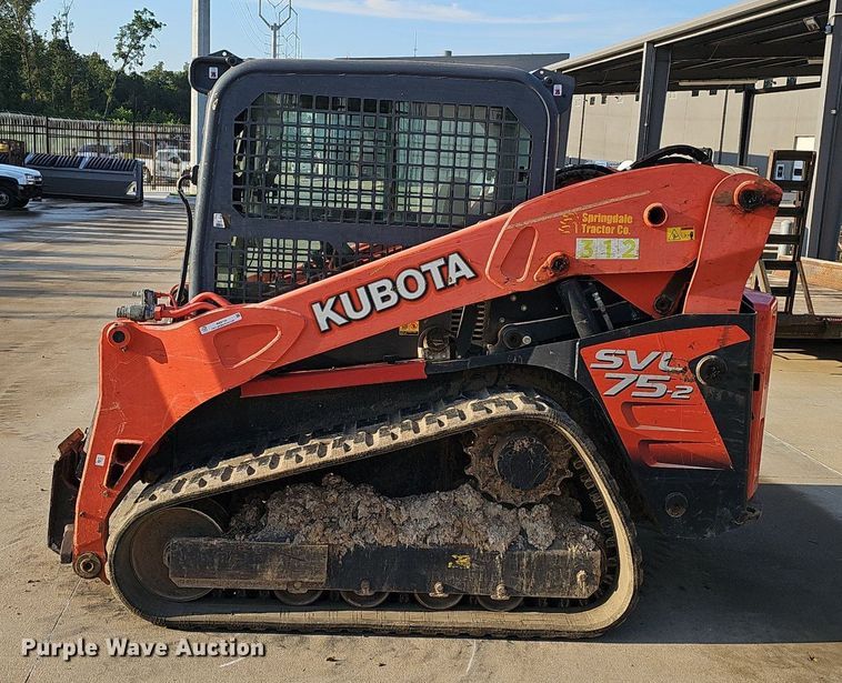 image for item NX9126 2015 Kubota  SVL 75-2 tracked skid steer loader