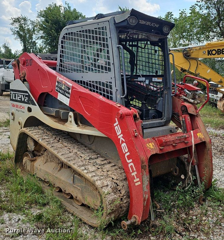 image for item NX9128 2021 Takeuchi  TL12V2 tracked skid steer loader