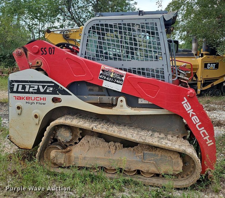 image for item NX9128 2021 Takeuchi  TL12V2 tracked skid steer loader